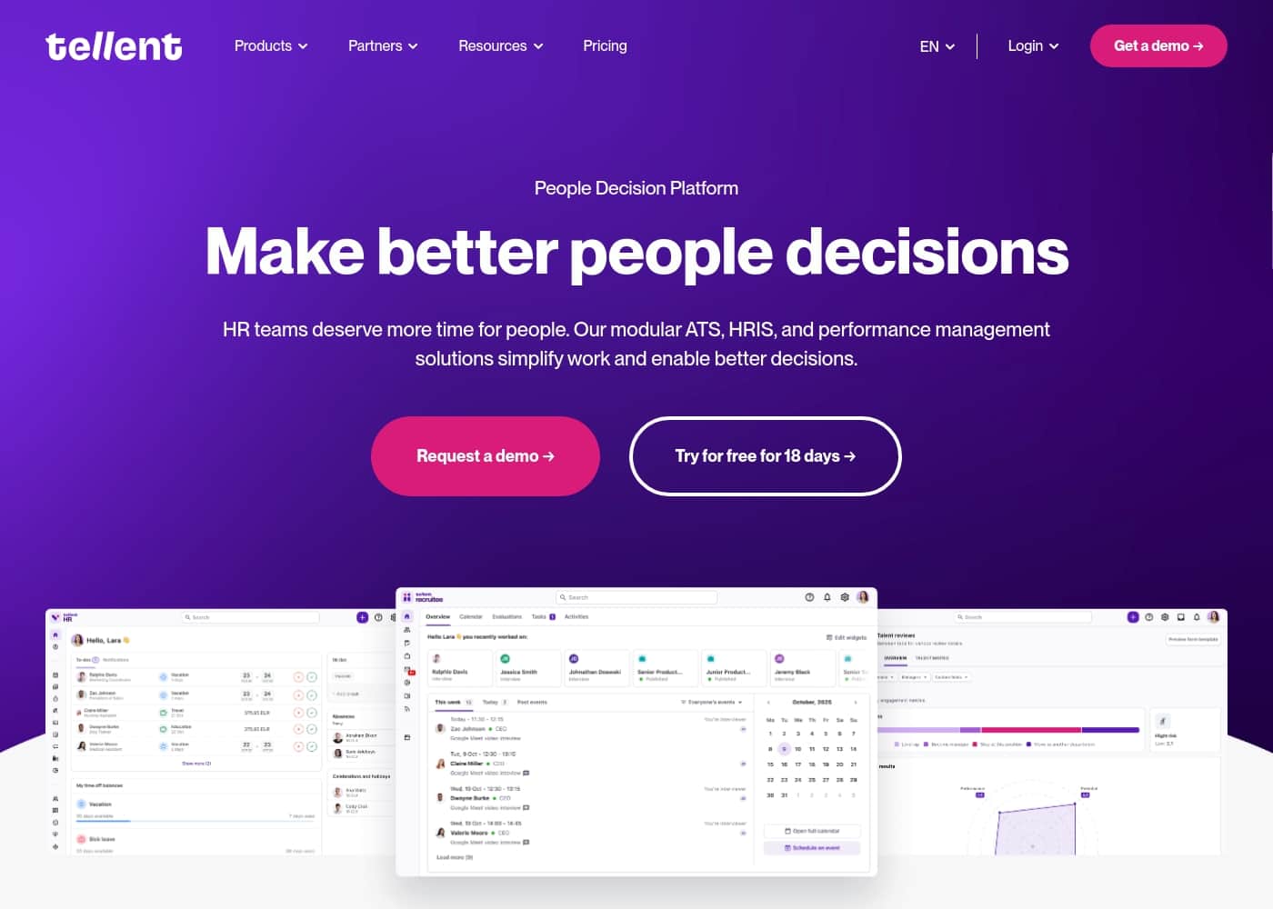 KiwiHR homepage screenshot