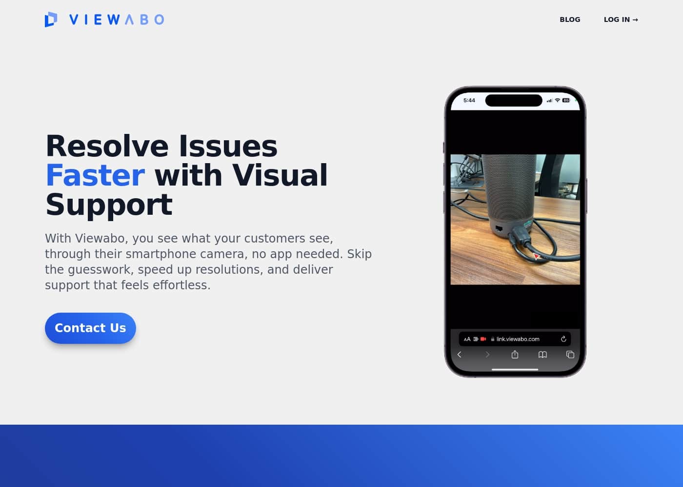 Viewabo homepage screenshot