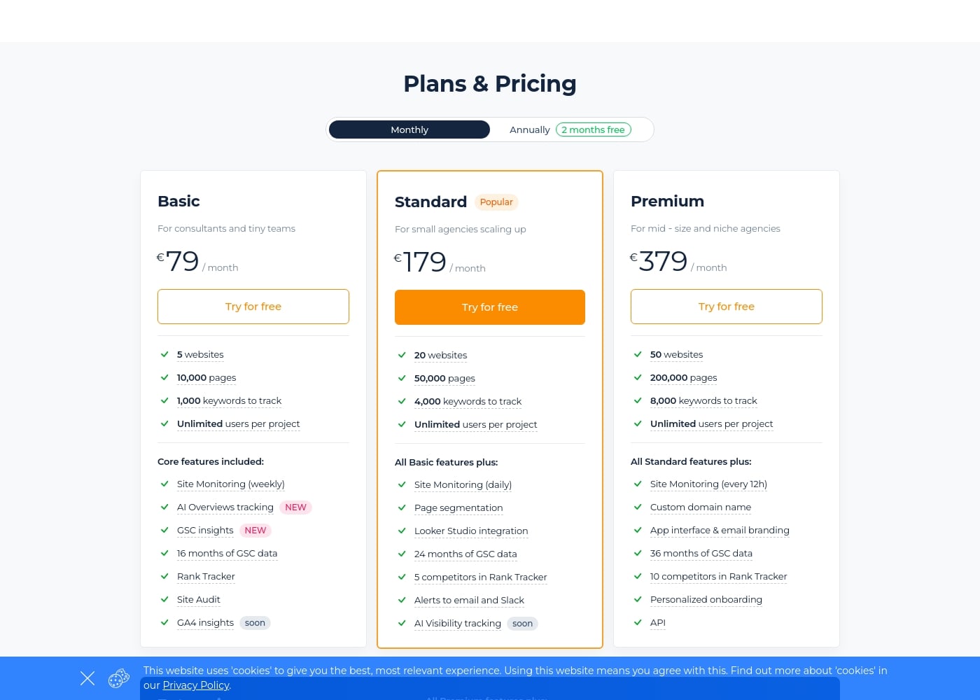 Pricing