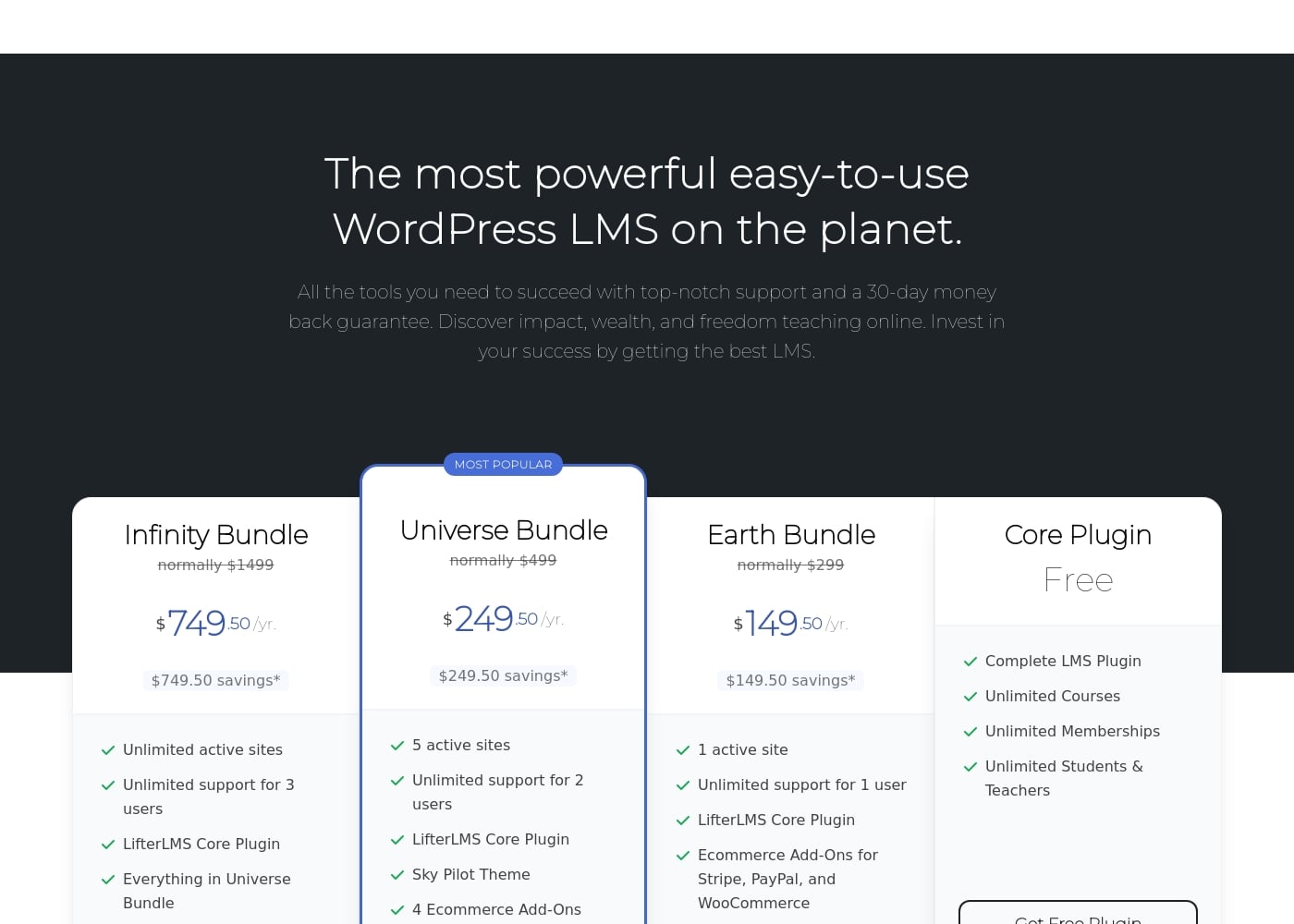Pricing