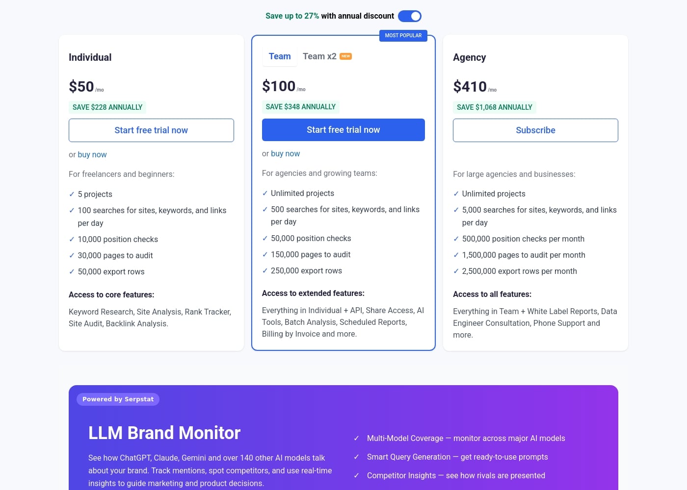 Pricing