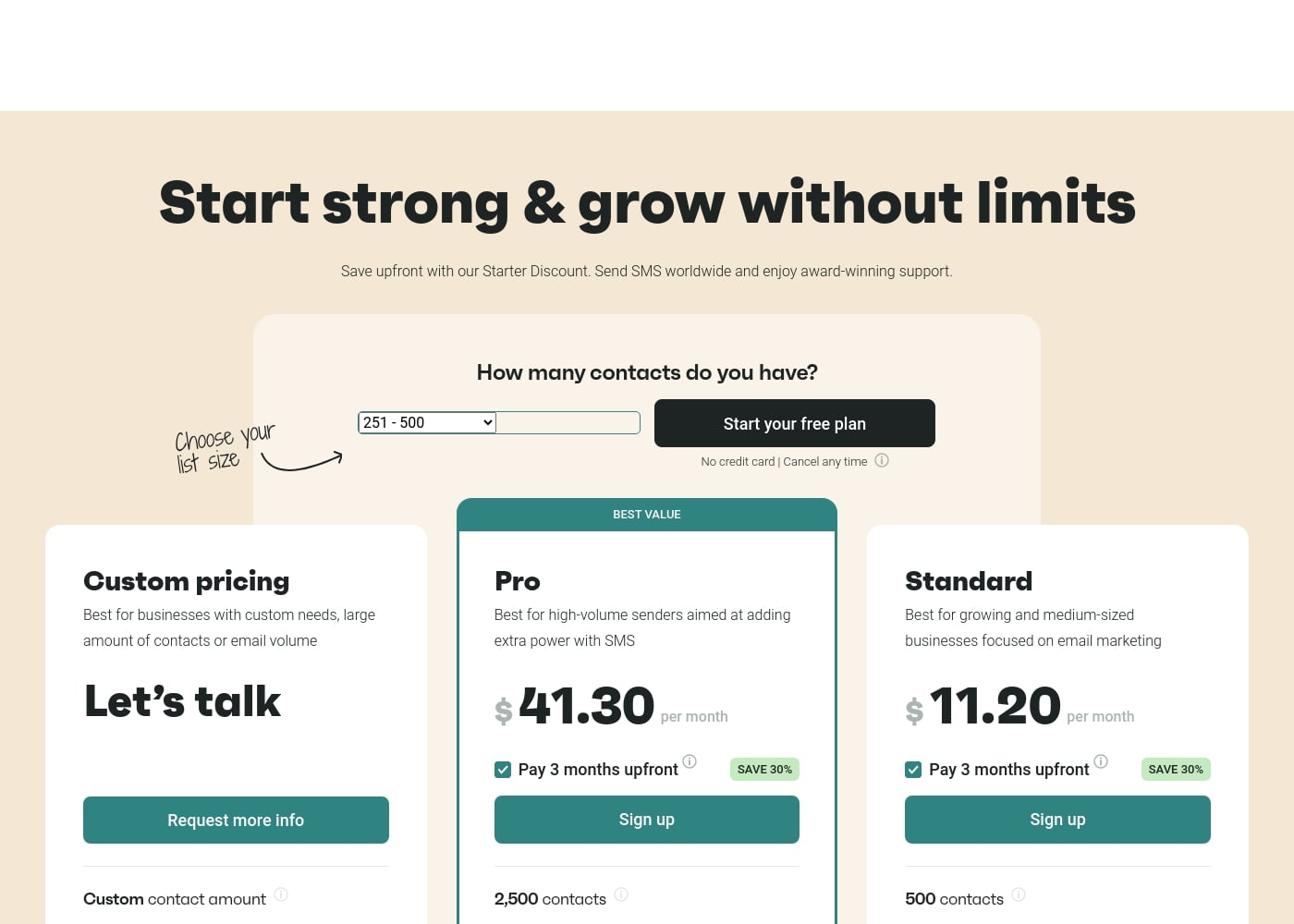Pricing