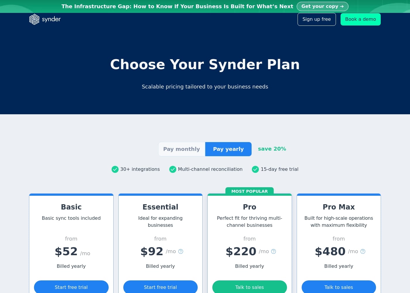 Pricing