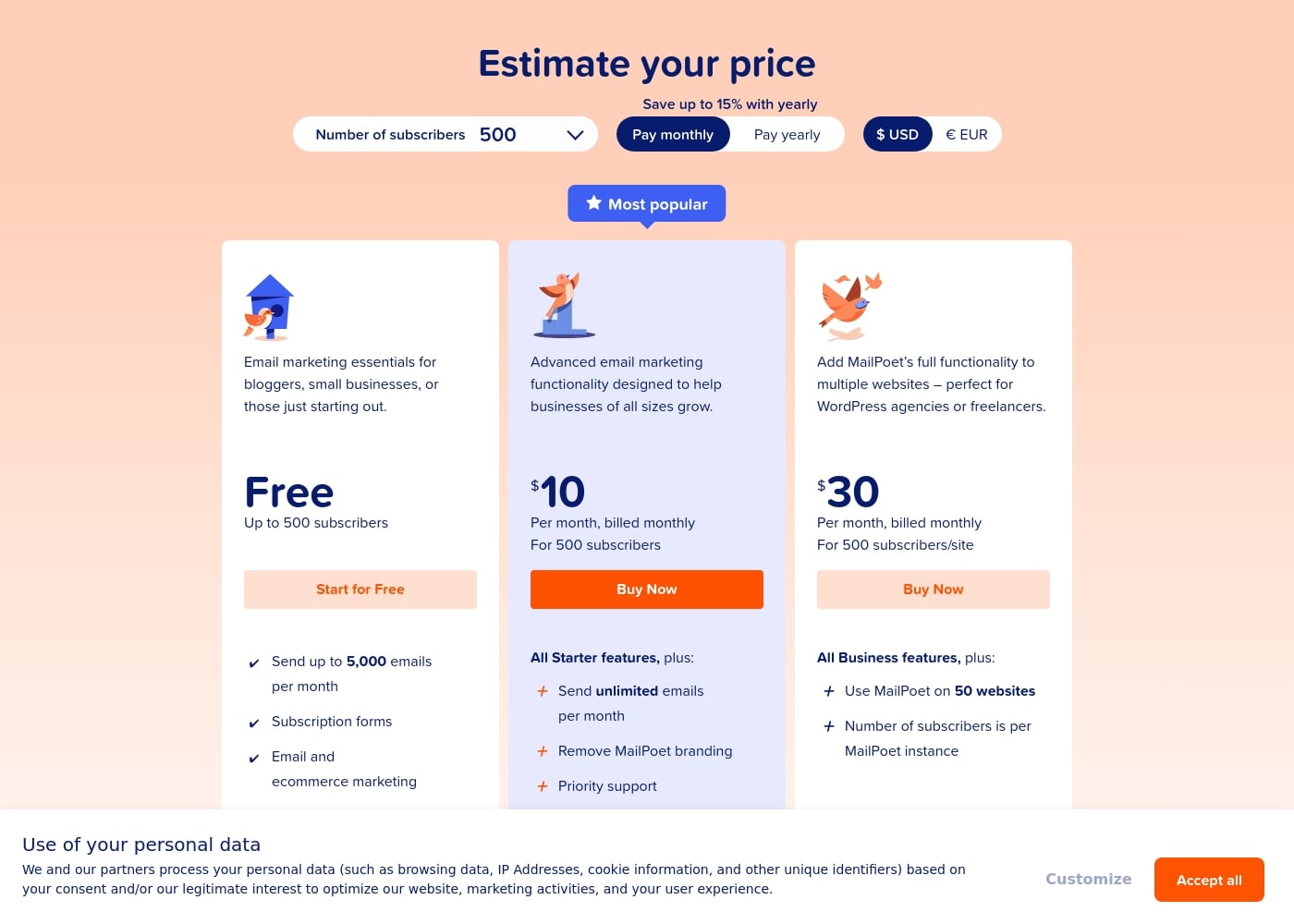 Pricing