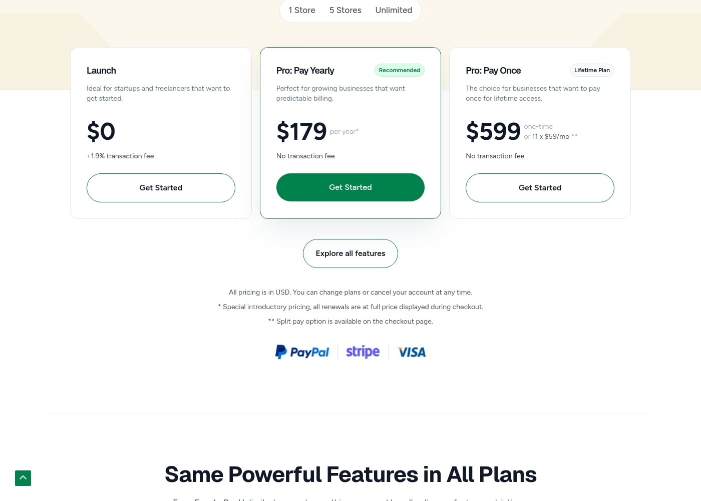 Pricing
