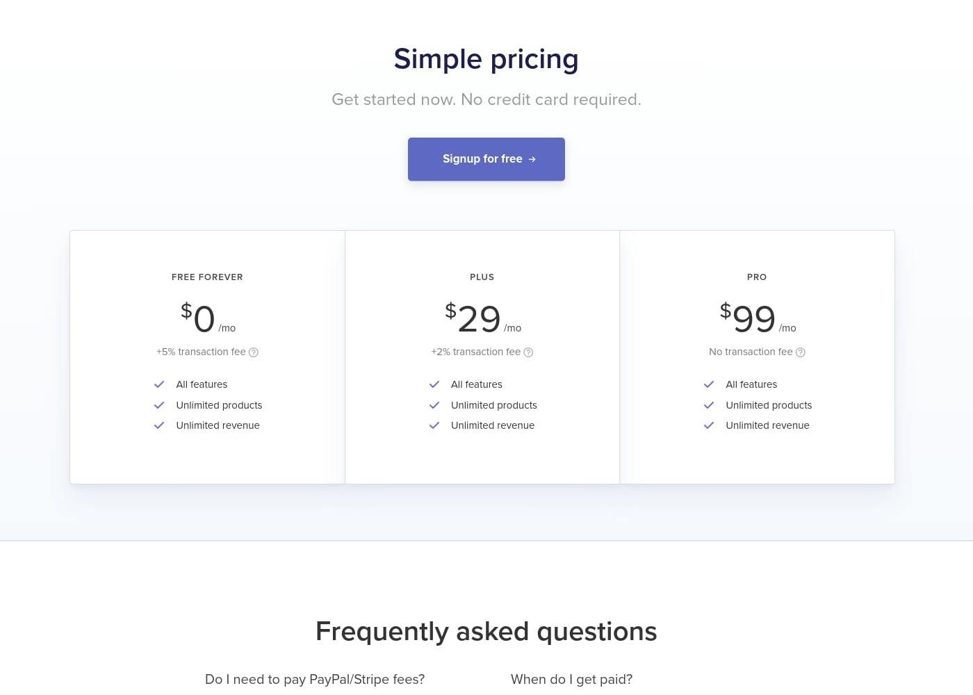 Pricing