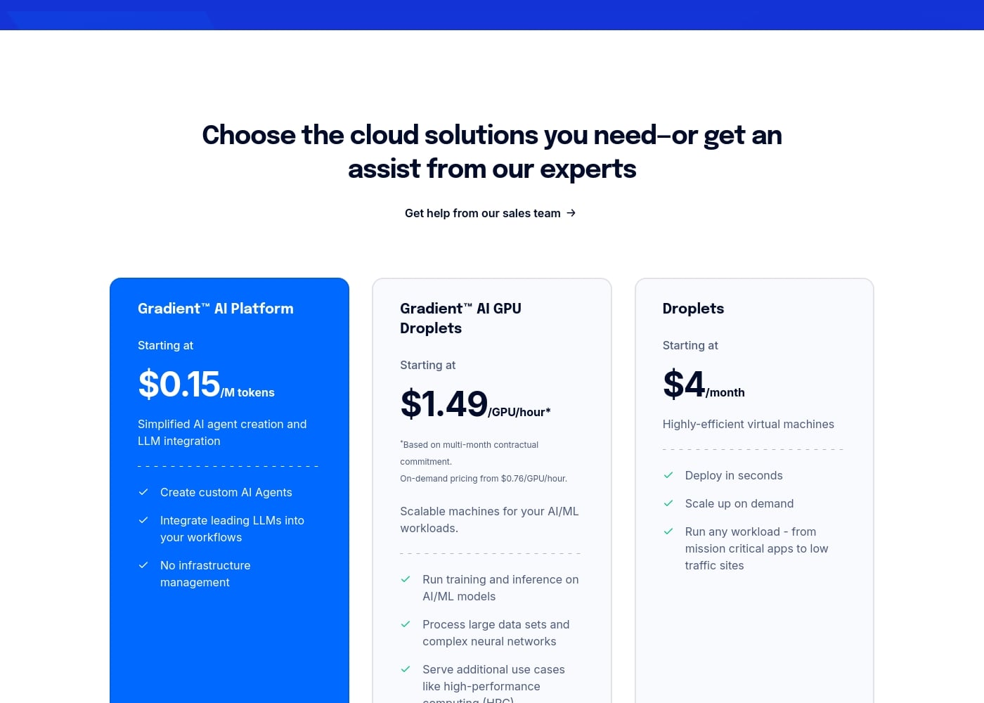 Pricing