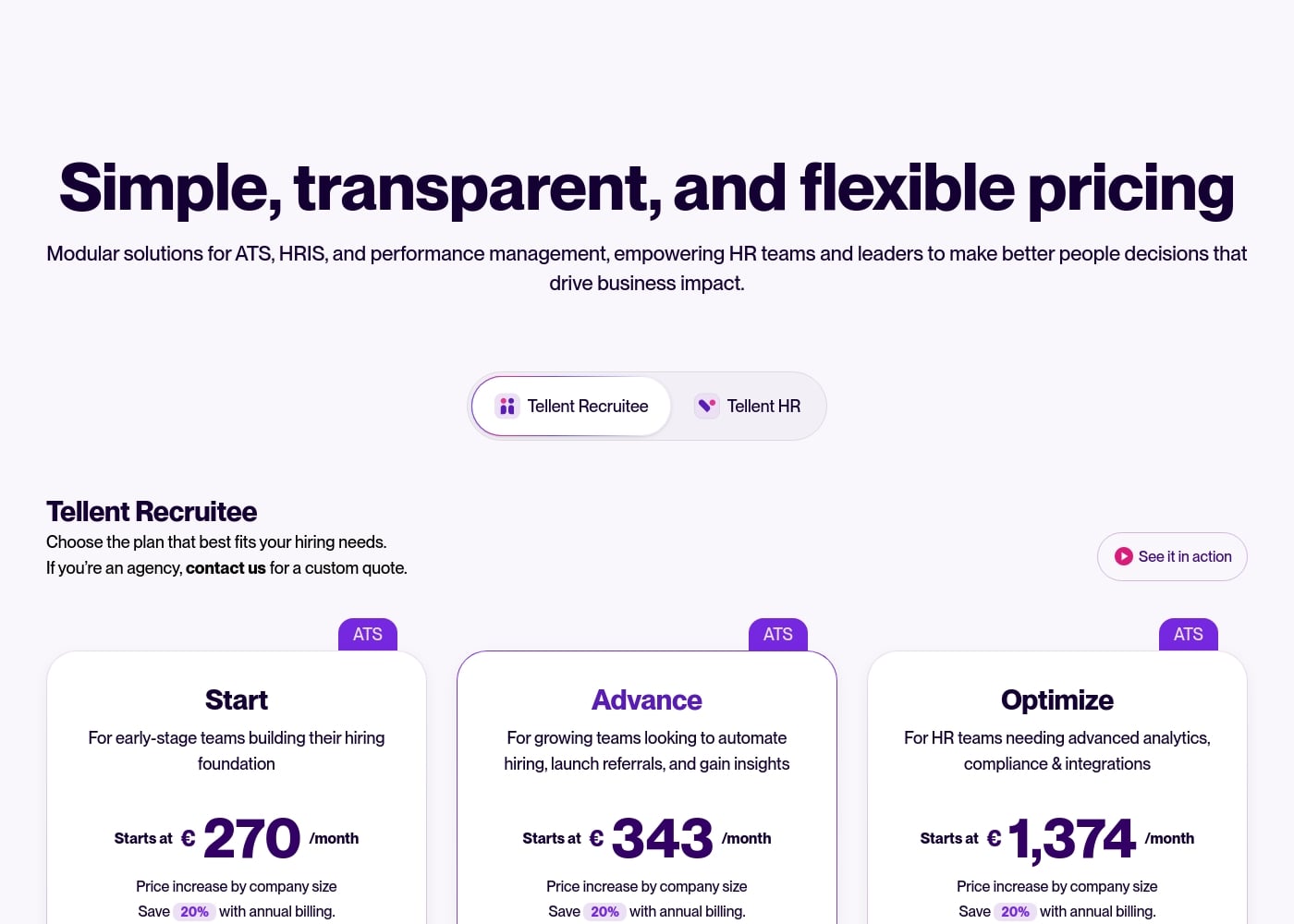 Pricing