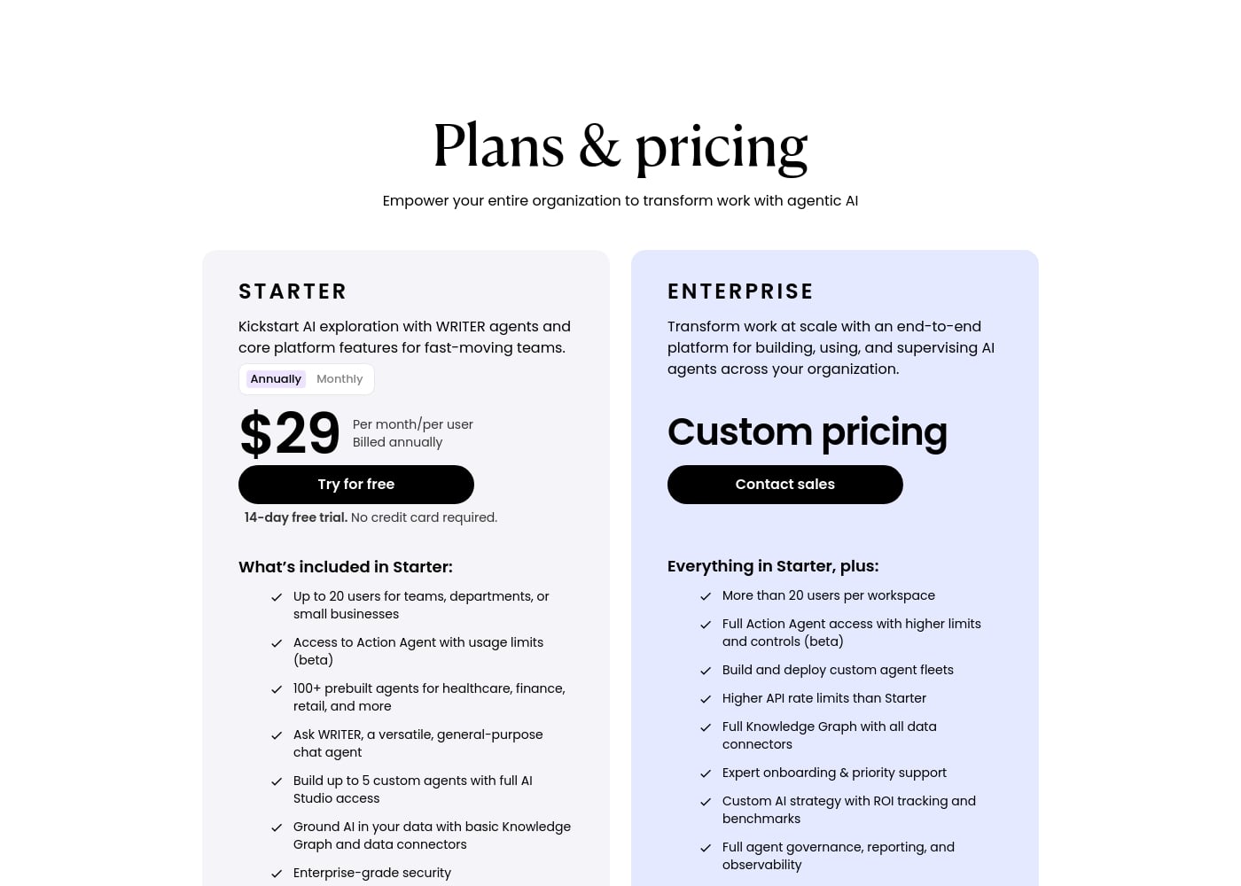 Pricing
