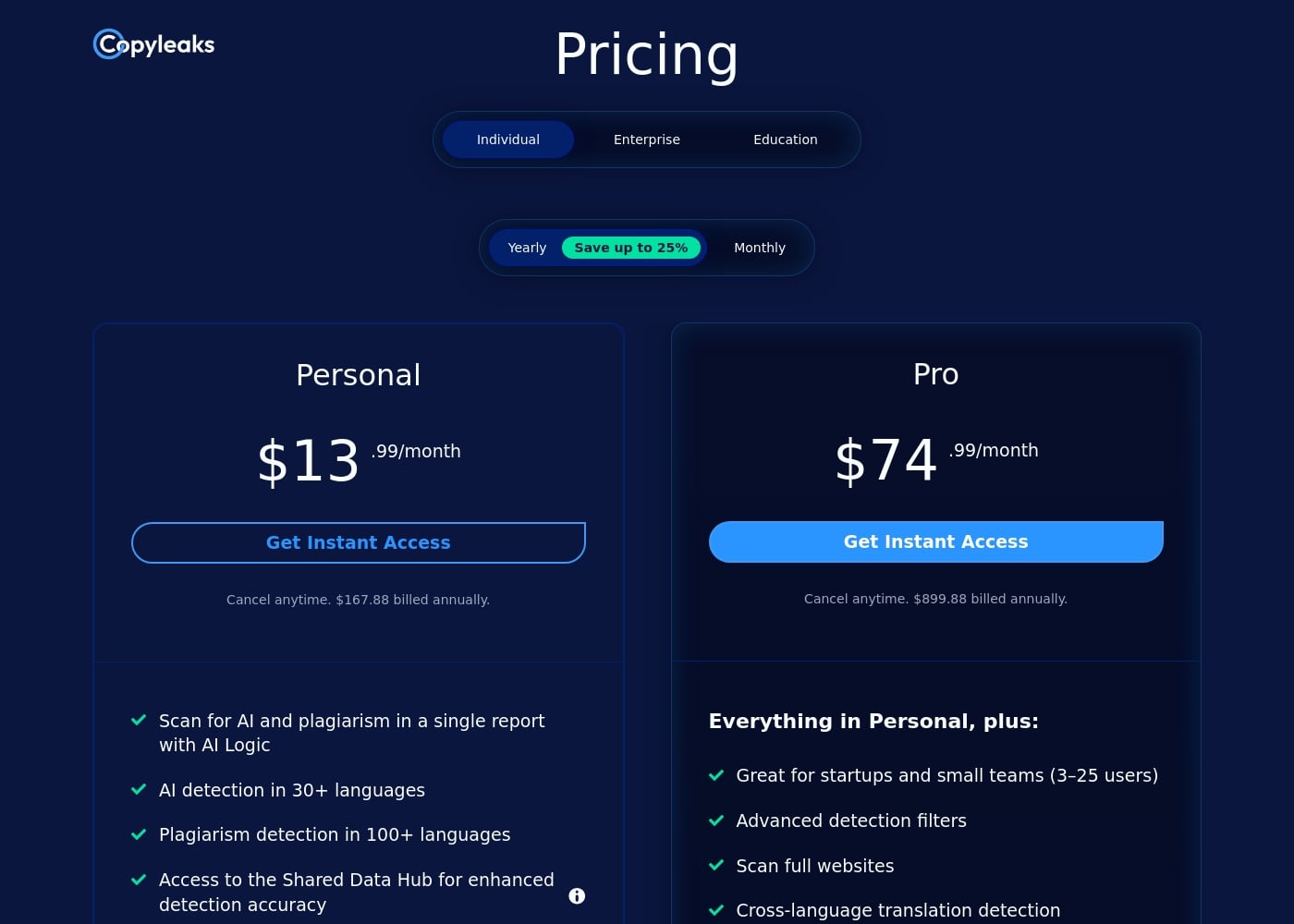 Pricing