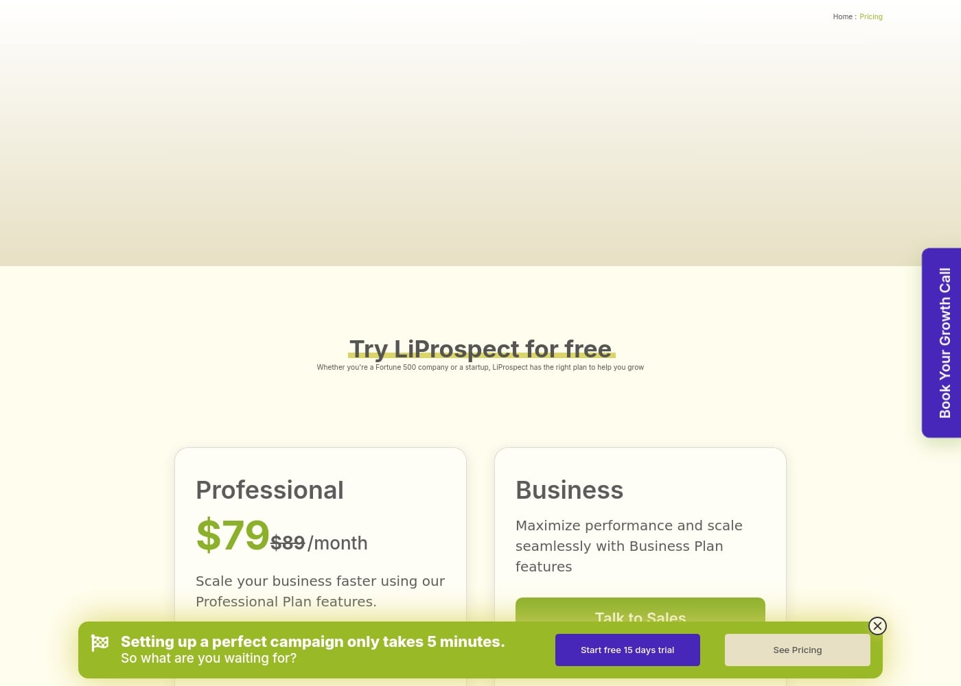 Pricing