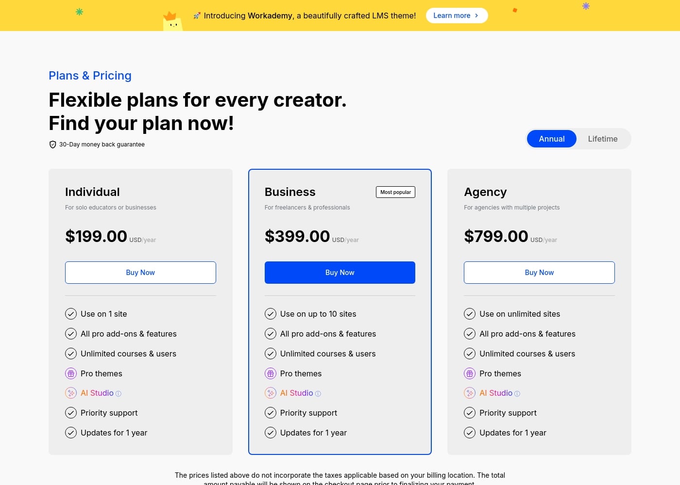 Pricing