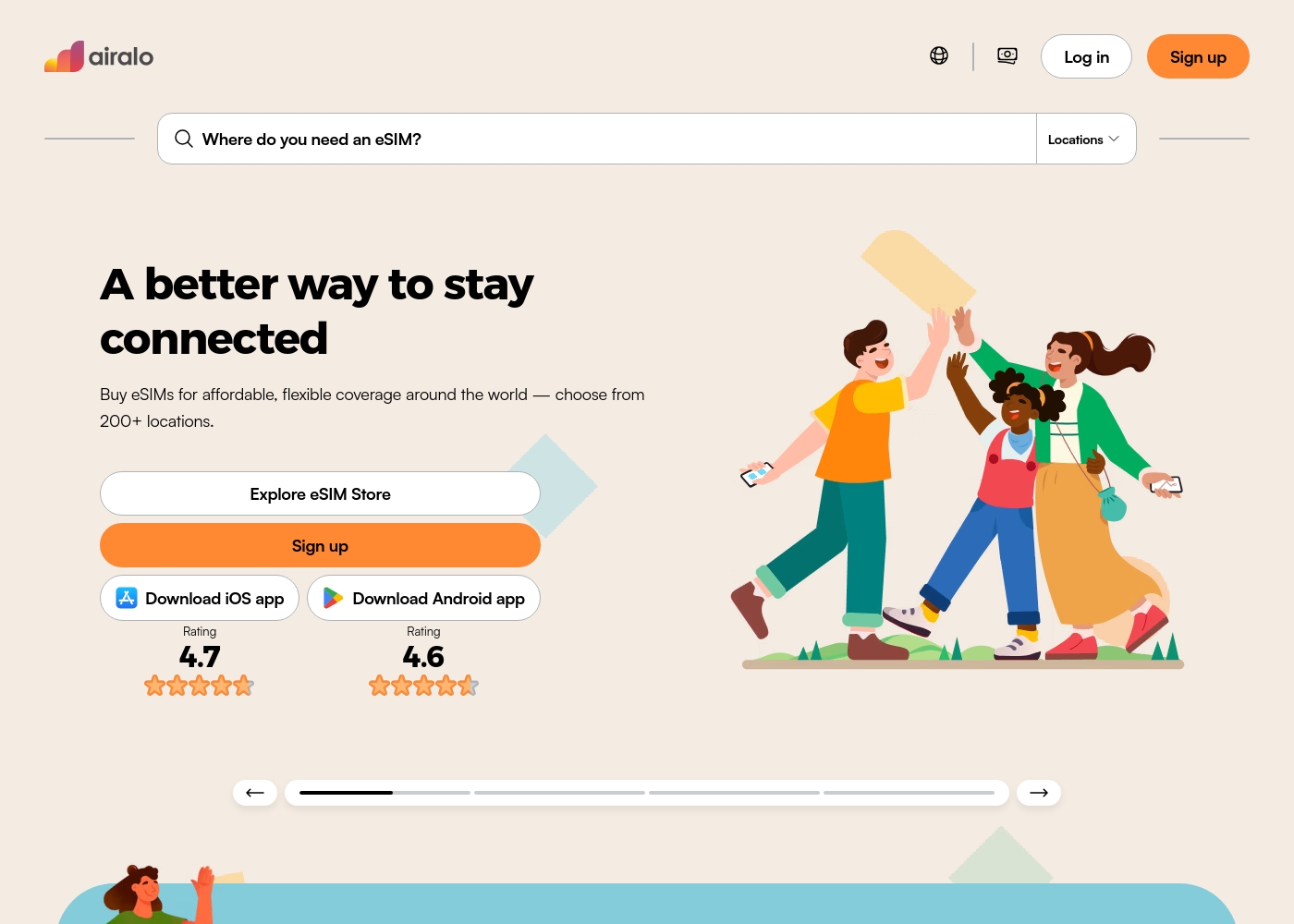 Airalo pricing screenshot