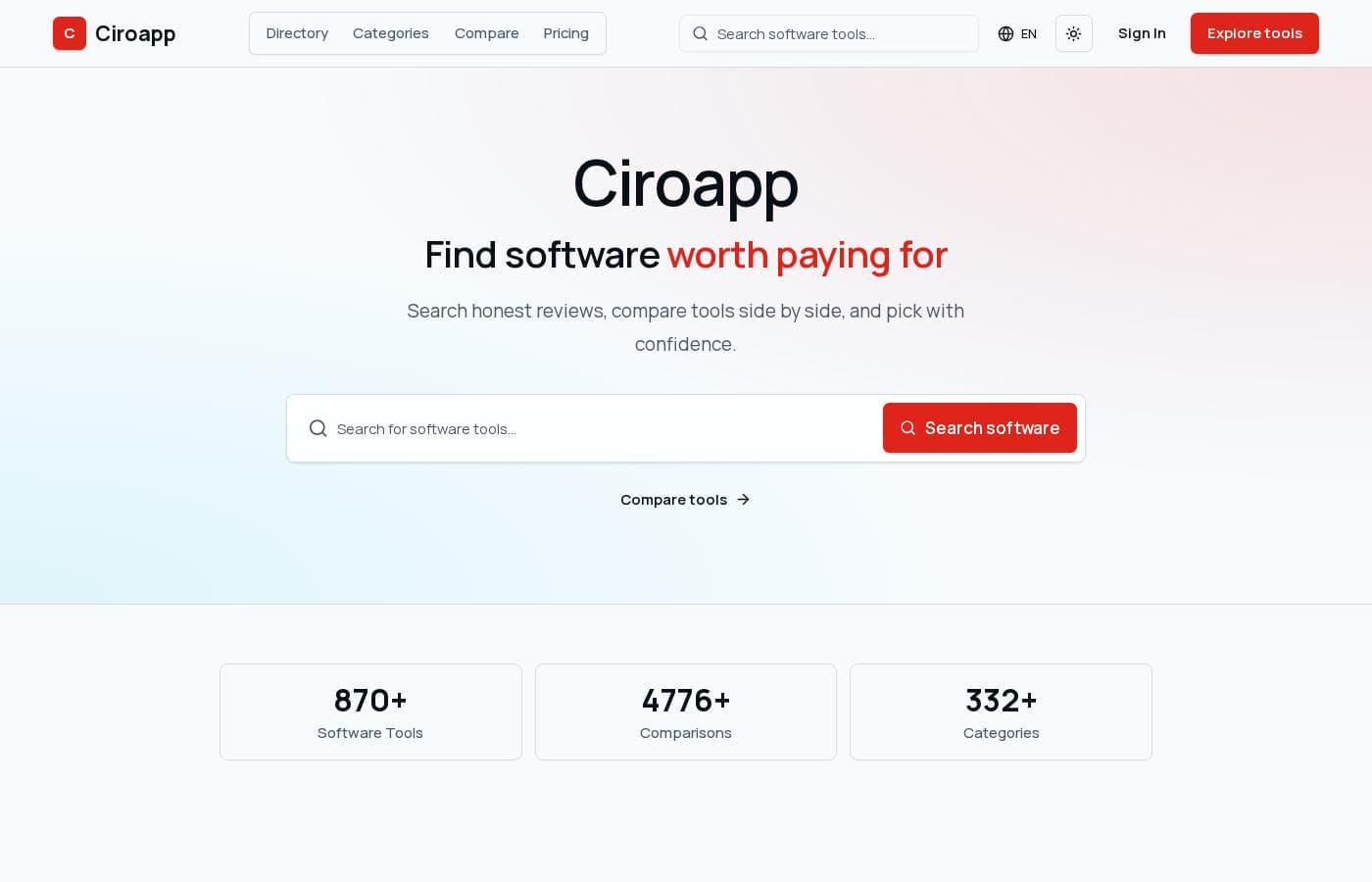 Typewise pricing screenshot